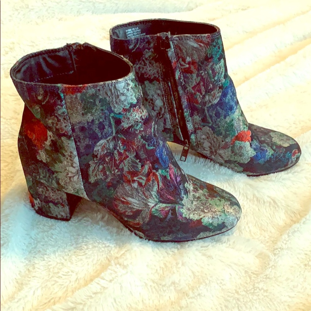 Floral Boots